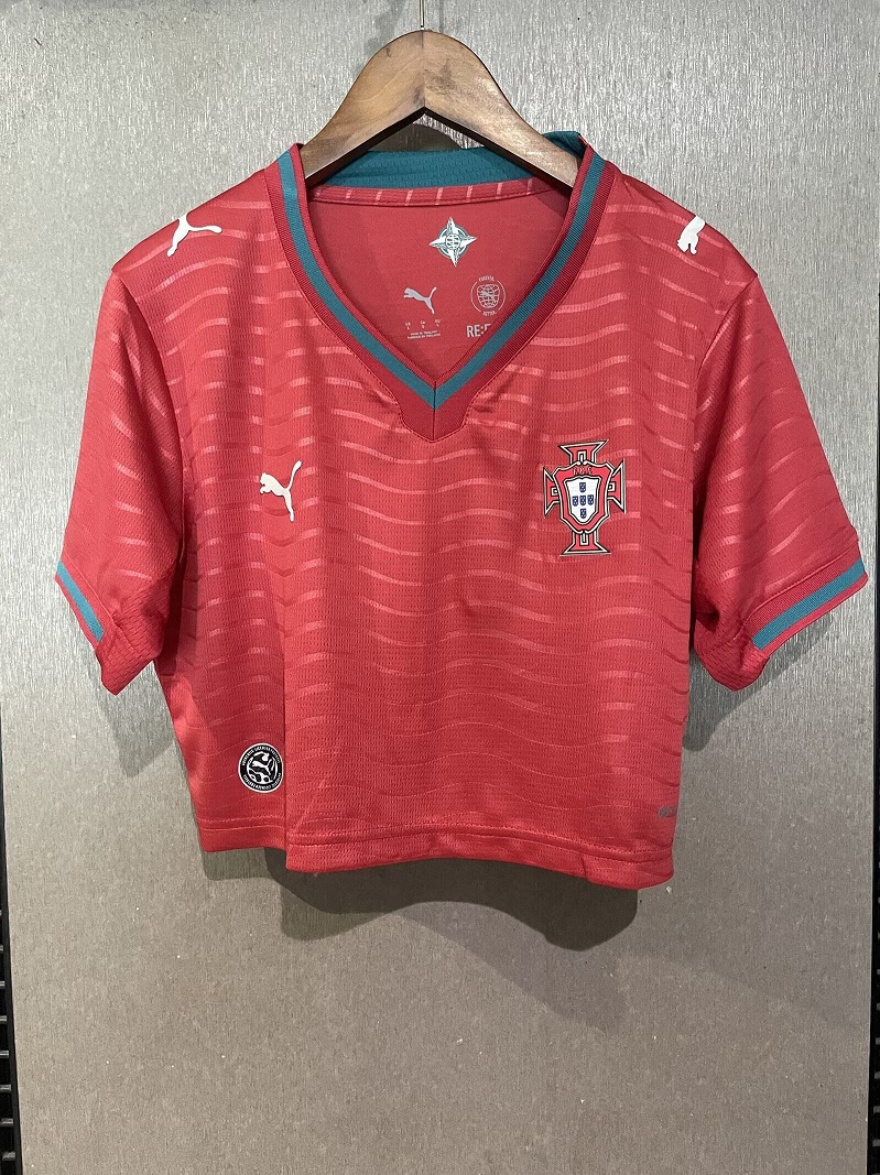 AAA Quality Portugal Woman Short 2026 World Cup Home Jersey